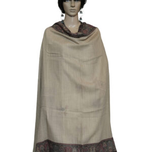 Premium Pashmina Shawl with Kani Border