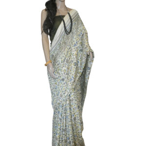 Pashmina Cotton Saree with Shawl – Kani Design Inspired